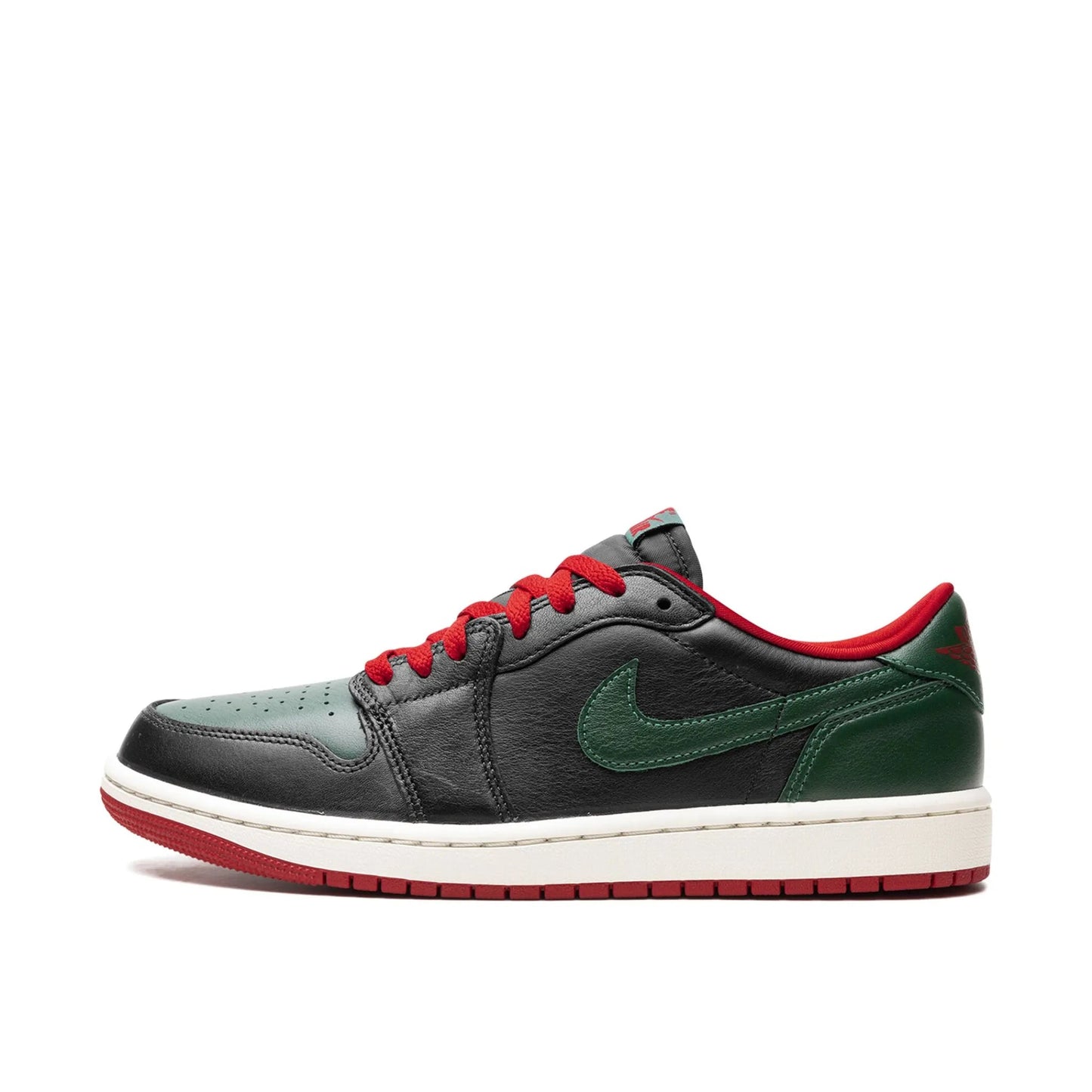 Jordan 1 Retro Low OG "Black/Gorge Green"