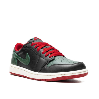 Jordan 1 Retro Low OG "Black/Gorge Green"