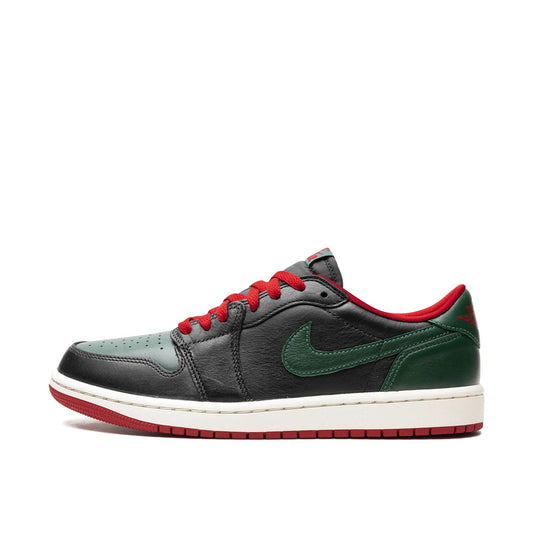 Jordan 1 Retro Low OG "Black/Gorge Green"